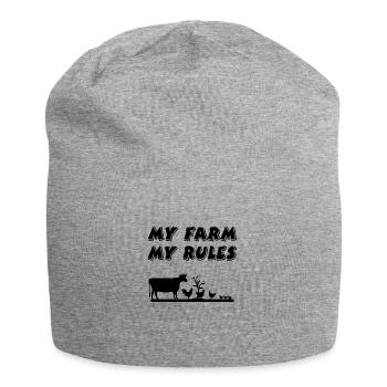 Farm - Jersey Beanie - heather grey - Front