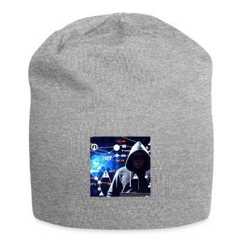 Cyber Attack - Jersey Beanie - heather grey - Front