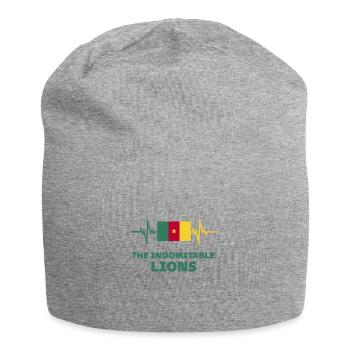 The Indomitable lions - Jersey Beanie - heather grey - Front