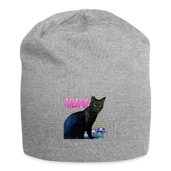 0 chatte - Bonnet en jersey - gris chiné - Devant