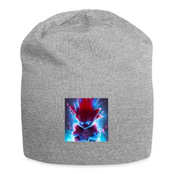 Series: distopia of christmas - Jersey Beanie - heather grey - Front