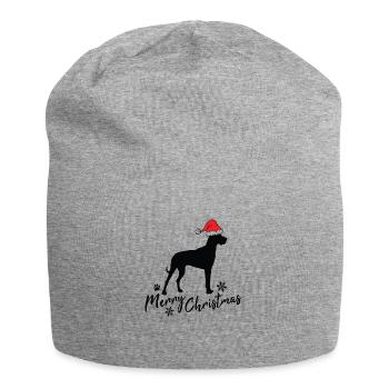 Joyeux Noël Grand Dague - Bonnet en jersey - gris chiné - Devant