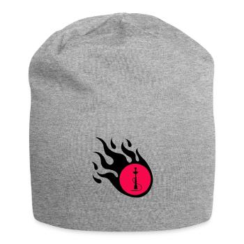Shisha Flame - Jersey Beanie - heather grey - Front