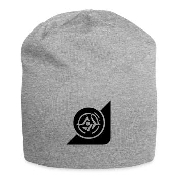 Compass - Jersey Beanie - heather grey - Front