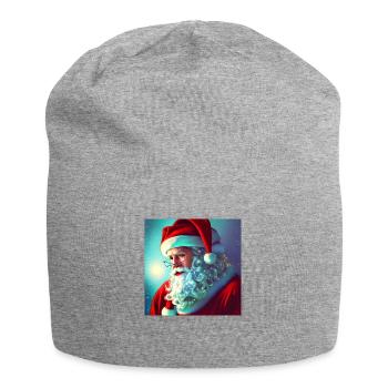 Père Noël Père Noël Noël - Bonnet en jersey - gris chiné - Devant
