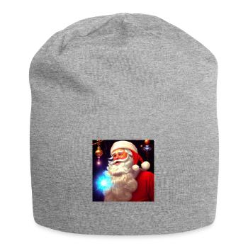 Père Noël Père Noël Noël - Bonnet en jersey - gris chiné - Devant