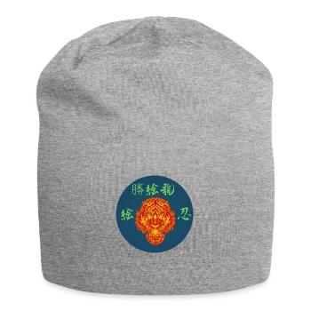 Tiger_wild - Jersey-Beanie - Grau meliert - Vorne