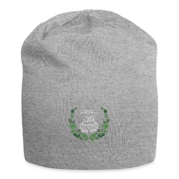 Hops natural - Jersey Beanie - heather grey - Front