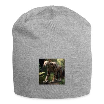 Panter 2 - Jersey Beanie - heather grey - Front