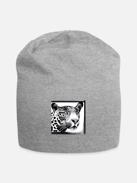 Jaguar - Jersey-Beanie - Grau meliert