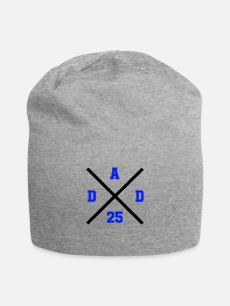 dad 25 - Jersey-Beanie - Grau meliert