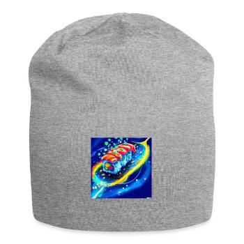 Un délicieux sushi - Bonnet en jersey - gris chiné - Devant