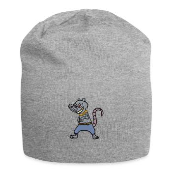 rat, rat, rats, gangster, bandit, ghetto - Bonnet en jersey - gris chiné - Devant