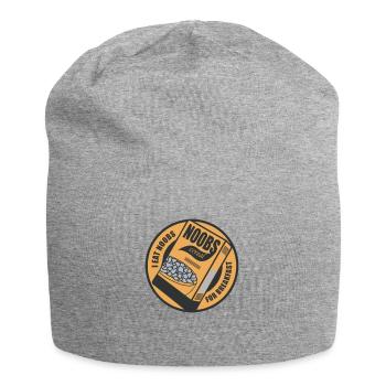 n00b Breakfast - Jersey Beanie - heather grey - Front
