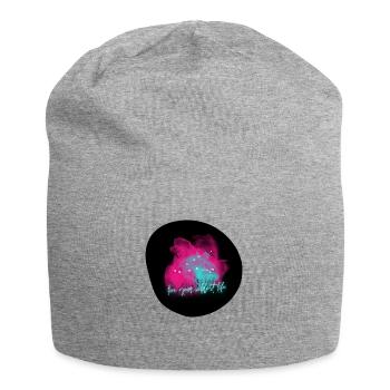 Design - Jersey Beanie - heather grey - Front