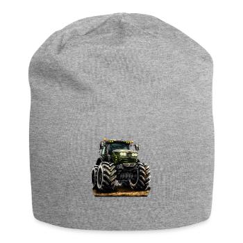 Des tracteurs de plus en plus gros dans l’agriculture - Bonnet en jersey - gris chiné - Devant
