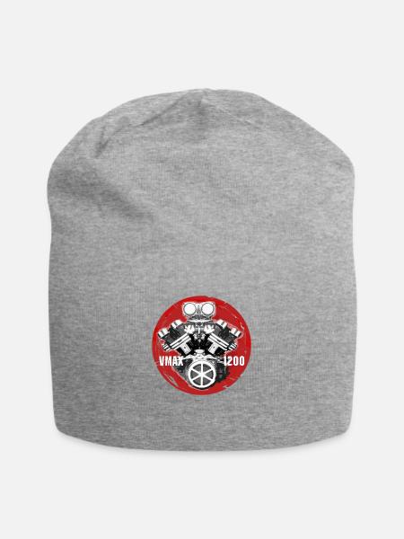 VMAX 1200 Engine Japan Style - Jersey-Beanie - Grau meliert