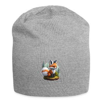 Petite écaille de tortue - Bonnet en jersey - gris chiné - Devant