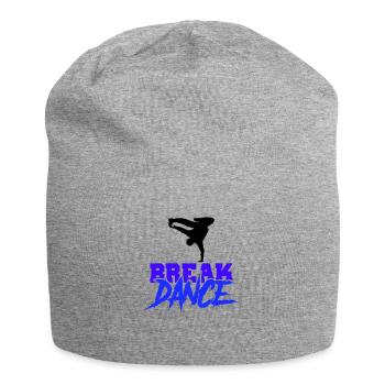 break dance - Jersey-Beanie - Grau meliert - Vorne