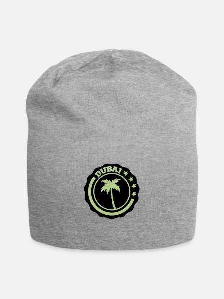 Dubaï - Bonnet en jersey - gris chiné