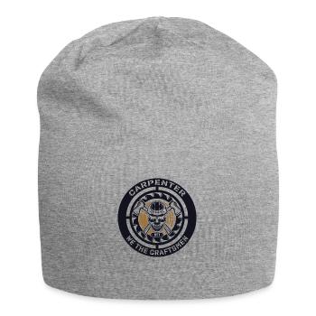 Menuisier nous les artisans - Bonnet en jersey - gris chiné - Devant
