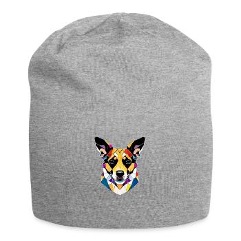Dog Owner Dog Shepherd Dog Owner Dogs - Jersey Beanie - heather grey - Front