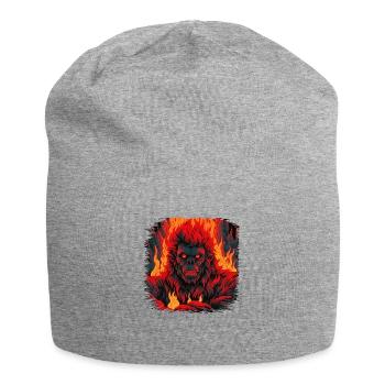 gorilla humor animal kingdom present ape - Jersey-Beanie - Grau meliert - Vorne
