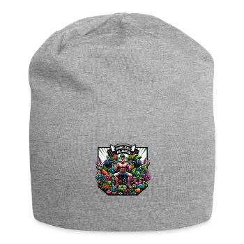 Fueled by Plants - Jersey Beanie - heather grey - Front