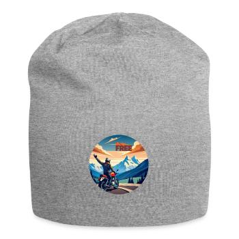 spread free - Jersey-Beanie - Grau meliert - Vorne