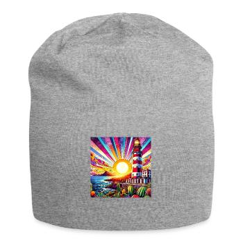 Phare mystique de Gato Loco Leuchtturm - Bonnet en jersey - gris chiné - Devant