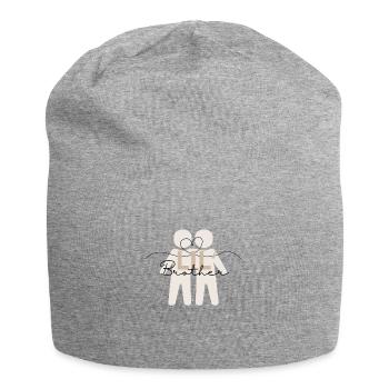 Little brother - Jersey Beanie - heather grey - Front