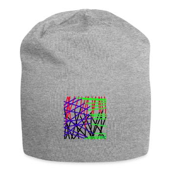 Large interception of hacked missiles - Jersey Beanie - heather grey - Front