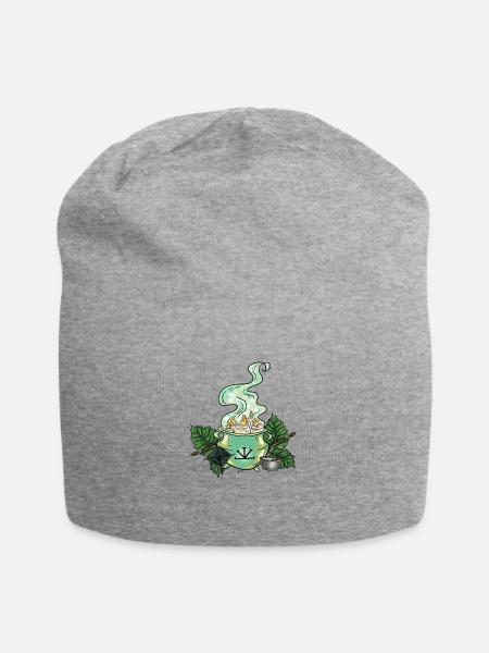 Imbolc Hexenkessel - Jersey-Beanie - Grau meliert