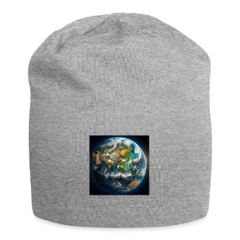 group1 14 - Jersey Beanie - heather grey - Front
