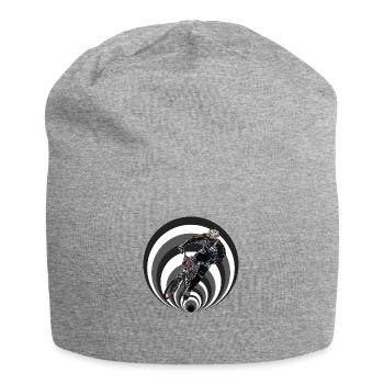 BMX Rennen - Jersey-Beanie - Grau meliert - Vorne