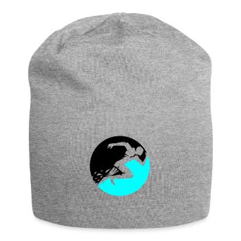 Runner - Jersey Beanie - heather grey - Front
