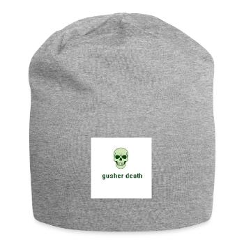 Gesunder Tod - Jersey-Beanie - Grau meliert - Vorne