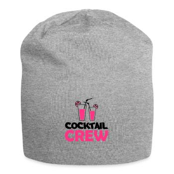 cocktail crew - Jersey-Beanie - Grau meliert - Vorne