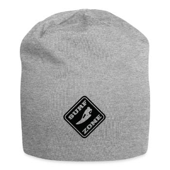 Surfing Surfboard Surfer Water Sports - Jersey Beanie - heather grey - Front