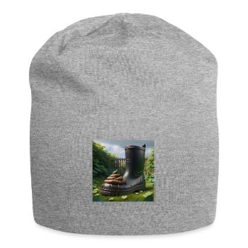 Bastard - Jersey-Beanie - Grau meliert - Vorne