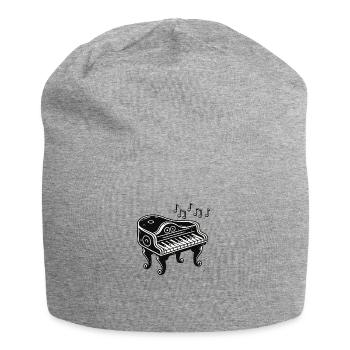 Piano Piano - Bonnet en jersey - gris chiné - Devant