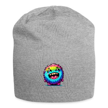 Little cute monster - Jersey Beanie - heather grey - Front