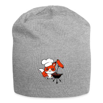 Fox Grills Saucisses Grill Master Grilling Cuisson - Bonnet en jersey - gris chiné - Devant