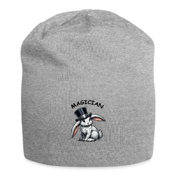 Cylindre de lapin - Bonnet en jersey - gris chiné - Devant
