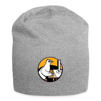 Pigeon Works Bureau Ordinateur Clavier Souris Gamer - Bonnet en jersey - gris chiné - Devant