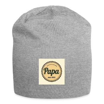 Flux Dev A worn retroinspired logo papa since 2025 - Jersey-Beanie - Grau meliert - Vorne