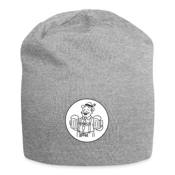 M. Bier - Bonnet en jersey - gris chiné - Devant
