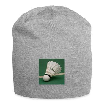 Sportarten - Badminton - Jersey-Beanie - Grau meliert - Vorne