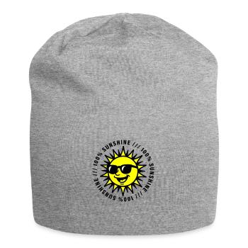 Soleil Soleil Drôle - Bonnet en jersey - gris chiné - Devant