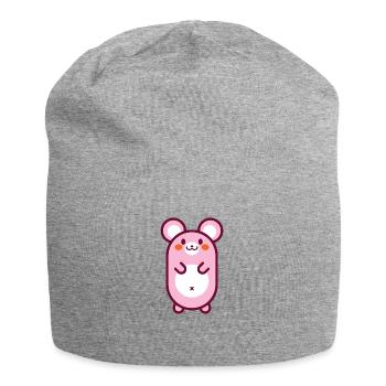 mouse - Jersey Beanie - heather grey - Front